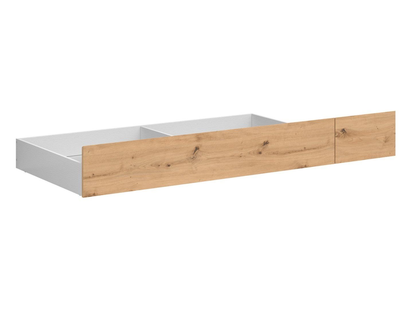 Vabres bed drawer, oak - Image 4