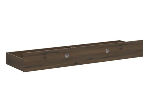 Drawer with handle for NEPO PLUS 90 and 120 beds, noble oak
