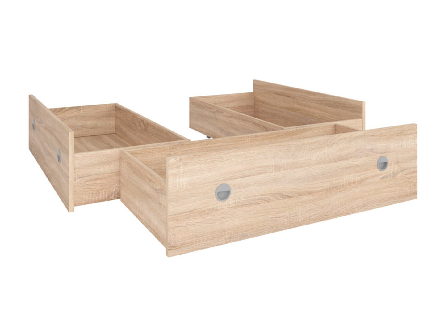 Drawers for bed 140 NEPO PLUS Sonoma oak - Image 3