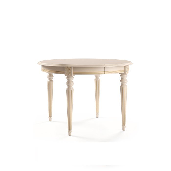 Dining table with extendable table top VERONA T-shaped