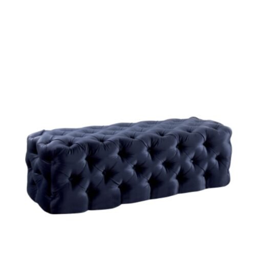 Wide pouf WERSAL V-shaped large pouf