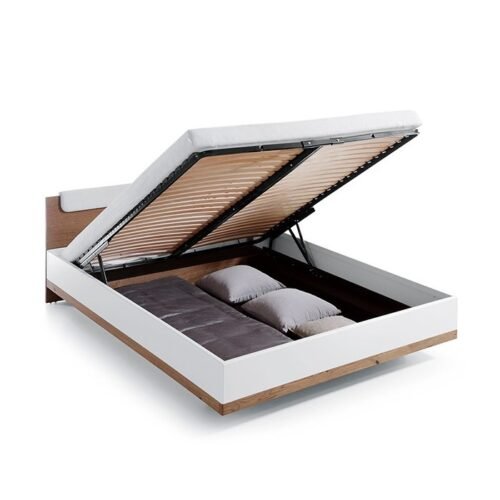 Liftable slatted bed/bedding container COMO CM-160 cm