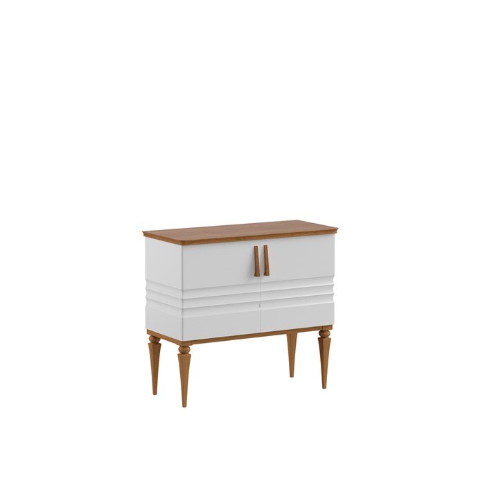 Small chest of drawers with high legs TORINO TO-K2