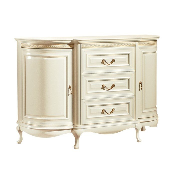 Round chest of drawers VERONA V-KG/3 pcs