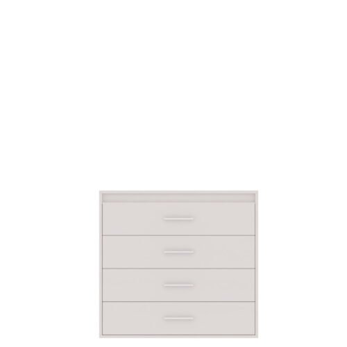 TEXAS 01 chest of drawers, white