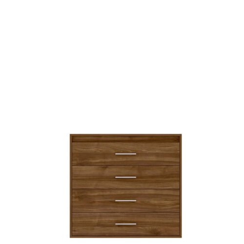 TEXAS 01 chest of drawers, walnut color
