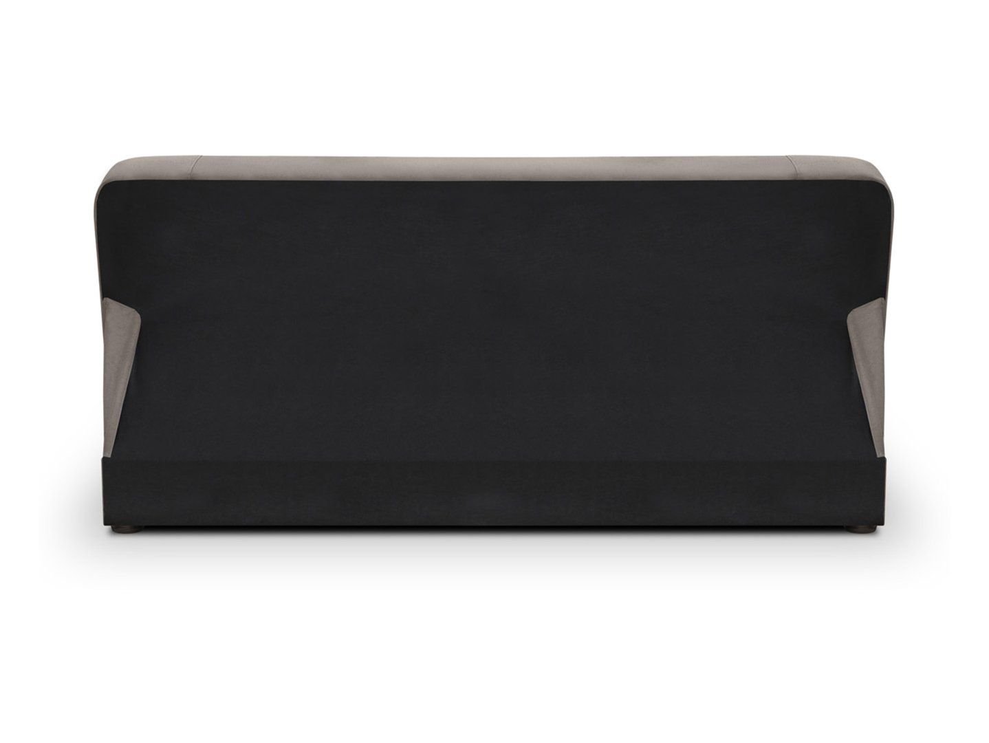 LAMI three-seater sofa bed with storage box in grey - Image 4