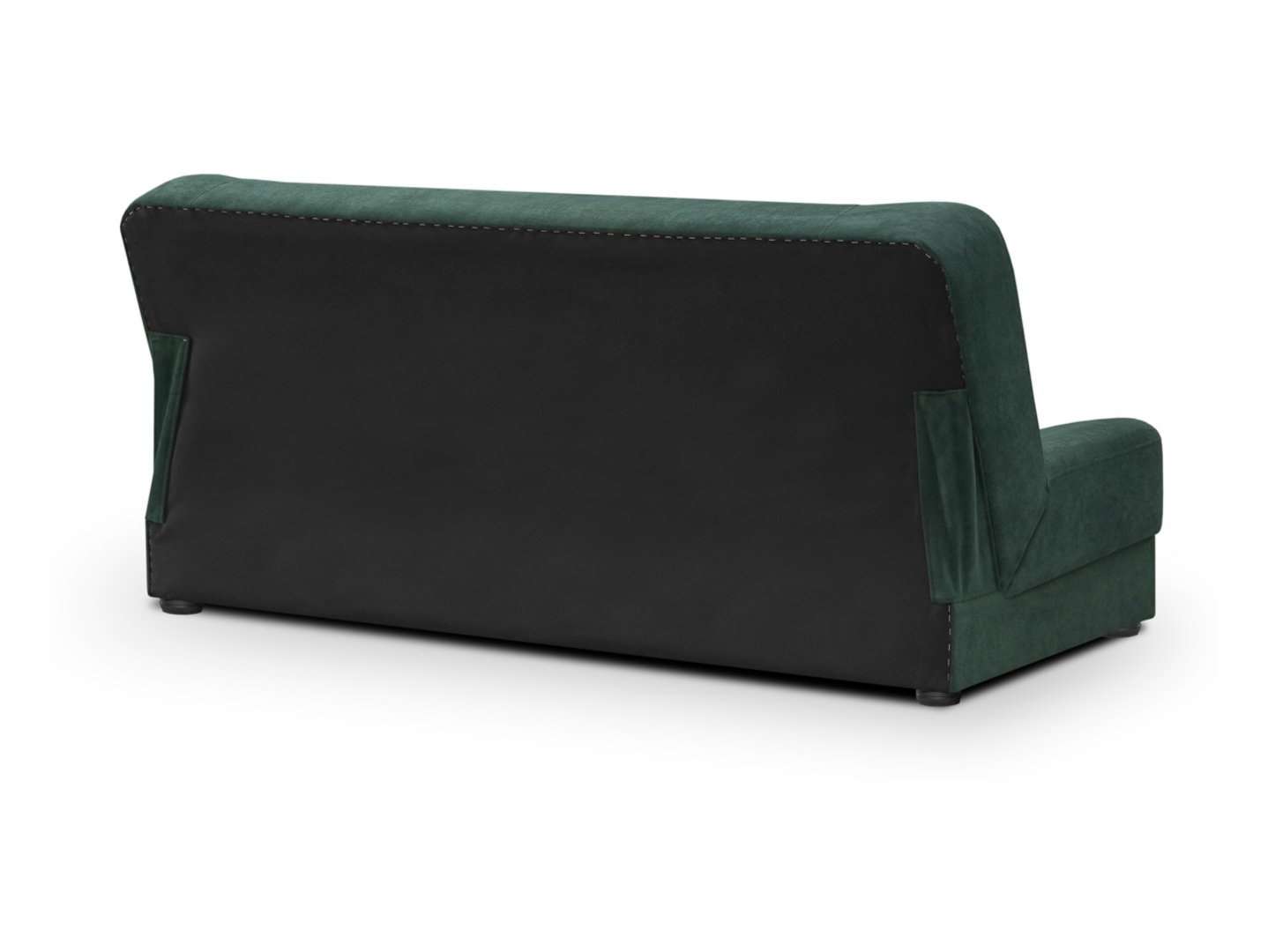 Lami three-seater sofa bed with storage compartment, green - Image 2