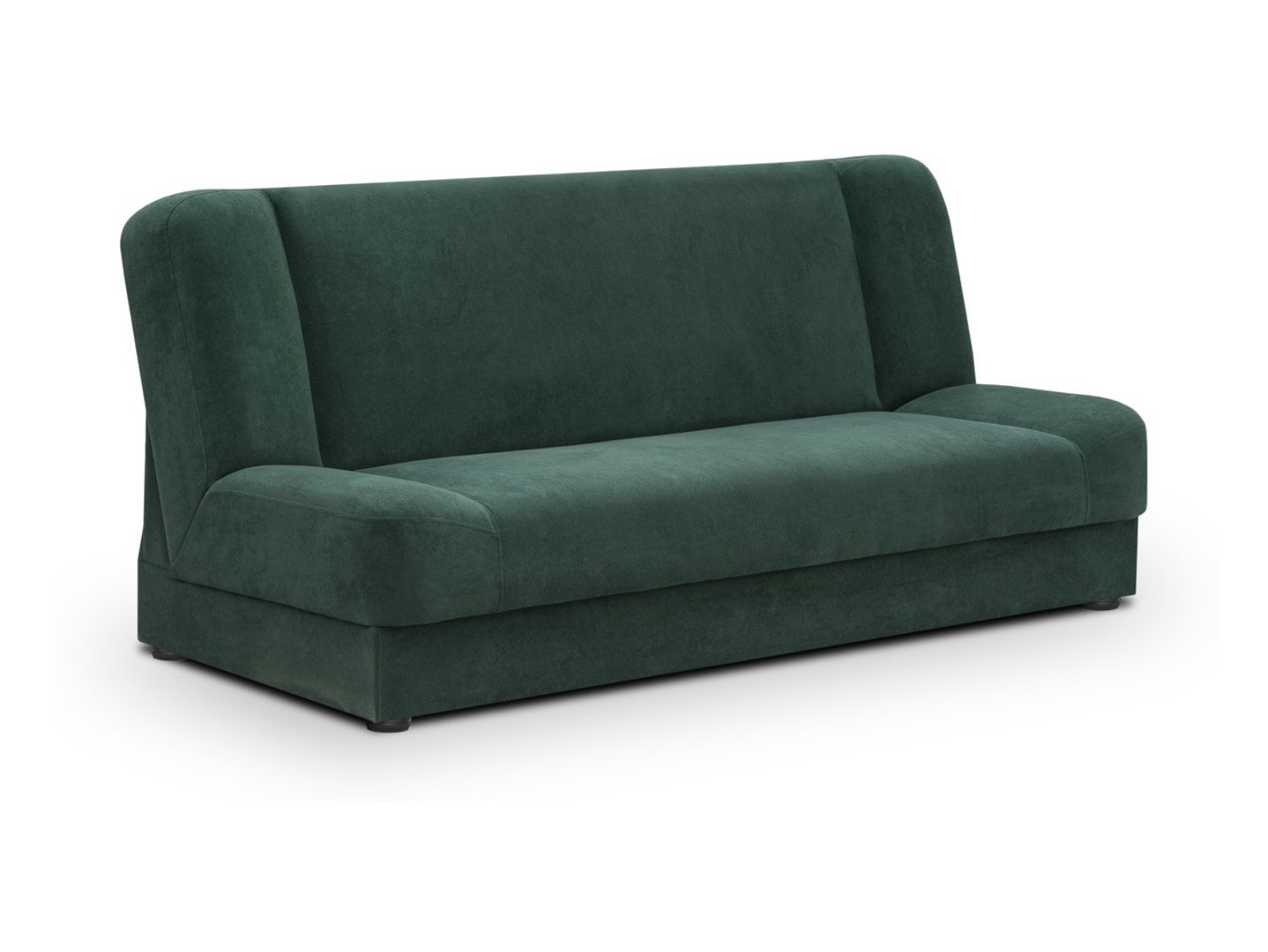 Lami three-seater sofa bed with storage compartment, green - Image 5