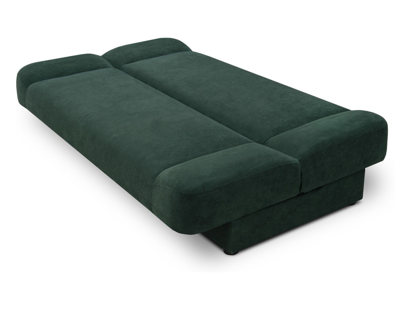 Lami three-seater sofa bed with storage compartment, green - Image 7