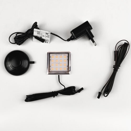 INTERIOR LIGHTING 1-POINT LED KIT 1×16 (GLOSS CHROME) WARM WHITE
