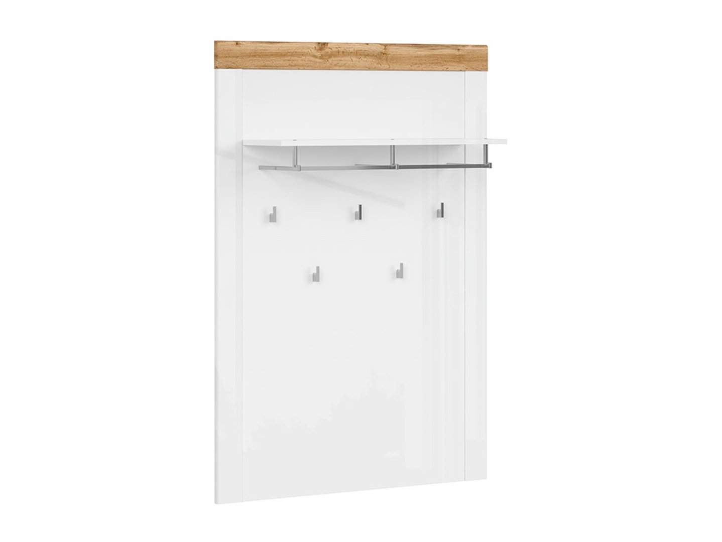 HOLTEN clothes rack 92.5 cm white/wotan oak