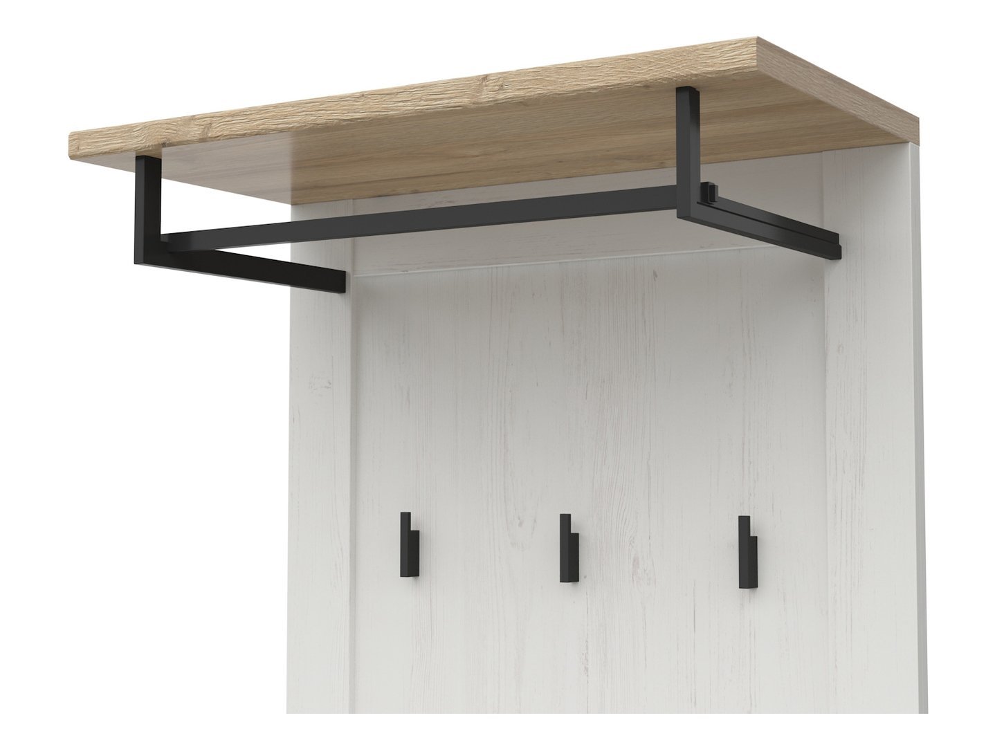LOKSA clothes rack 59 cm andersen pine white - Image 3
