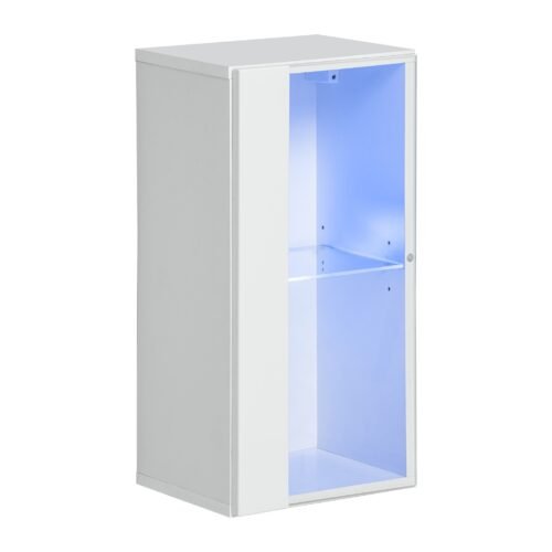 Wall-mounted display case “Switch 4”, white ASM
