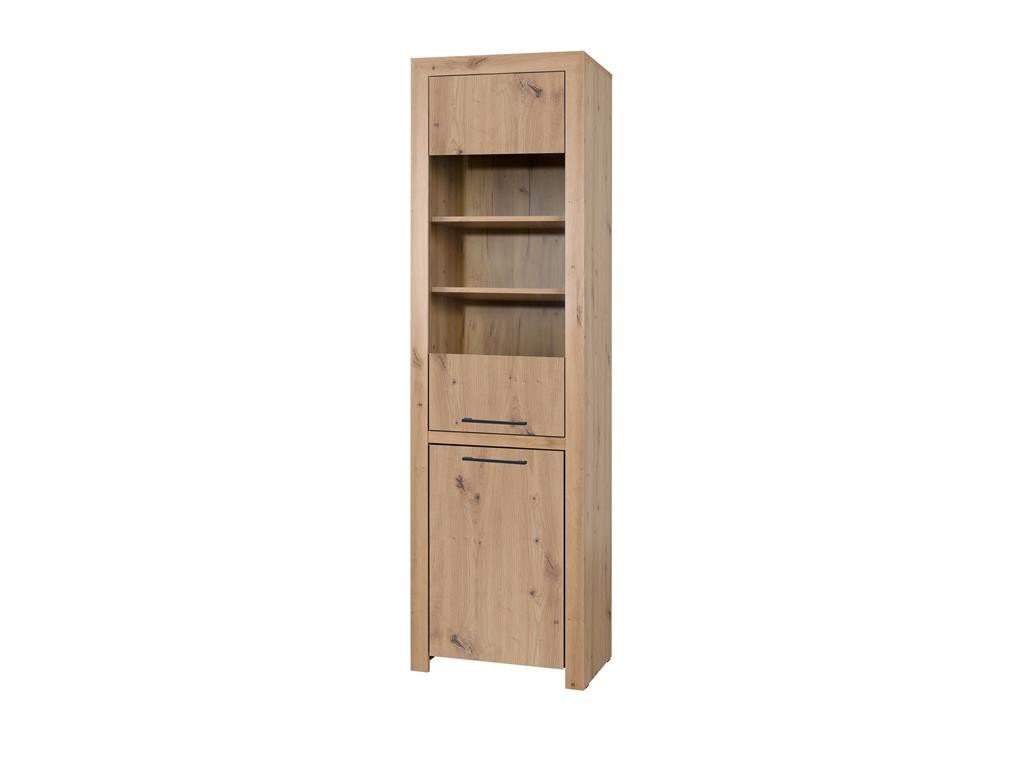 JANEZ Artisan tall display cabinet/black ADRK