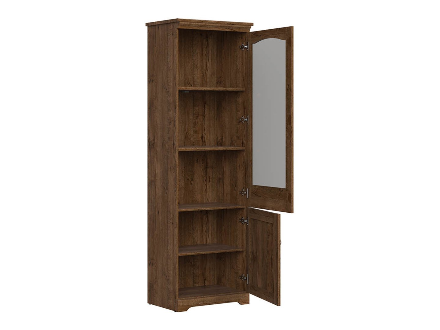 PATRAS tall display case, 63 cm, oak, April - Image 2