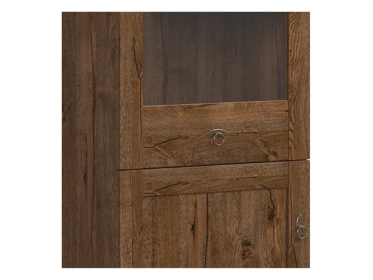 PATRAS tall display case, 63 cm, oak, April - Image 3
