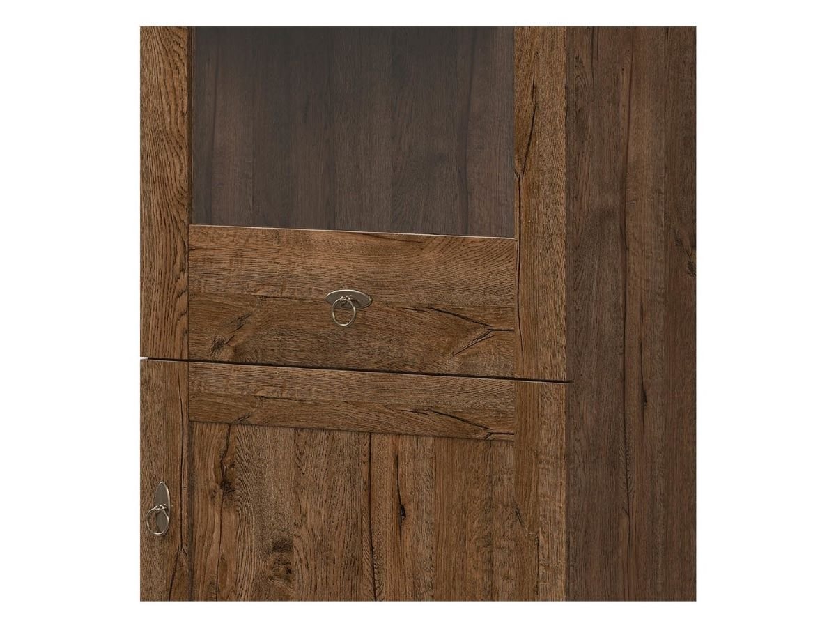 PATRAS tall display case, 63 cm, oak, April - Image 4