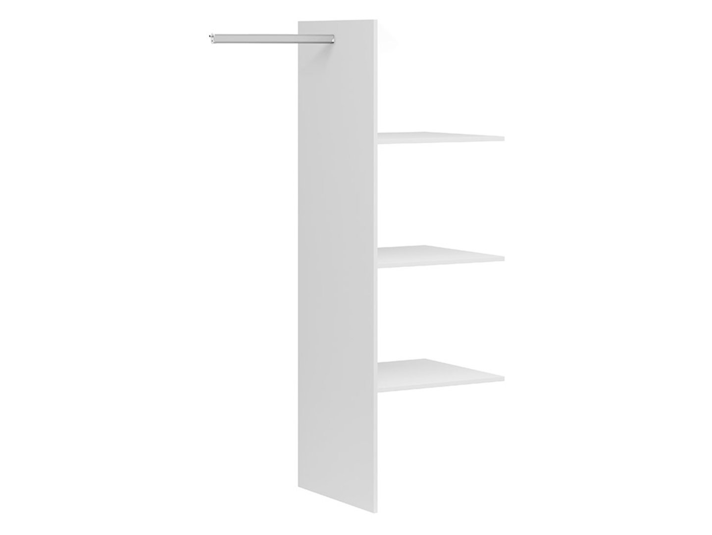 HORTON wardrobe insert, 102 cm, white - Image 2