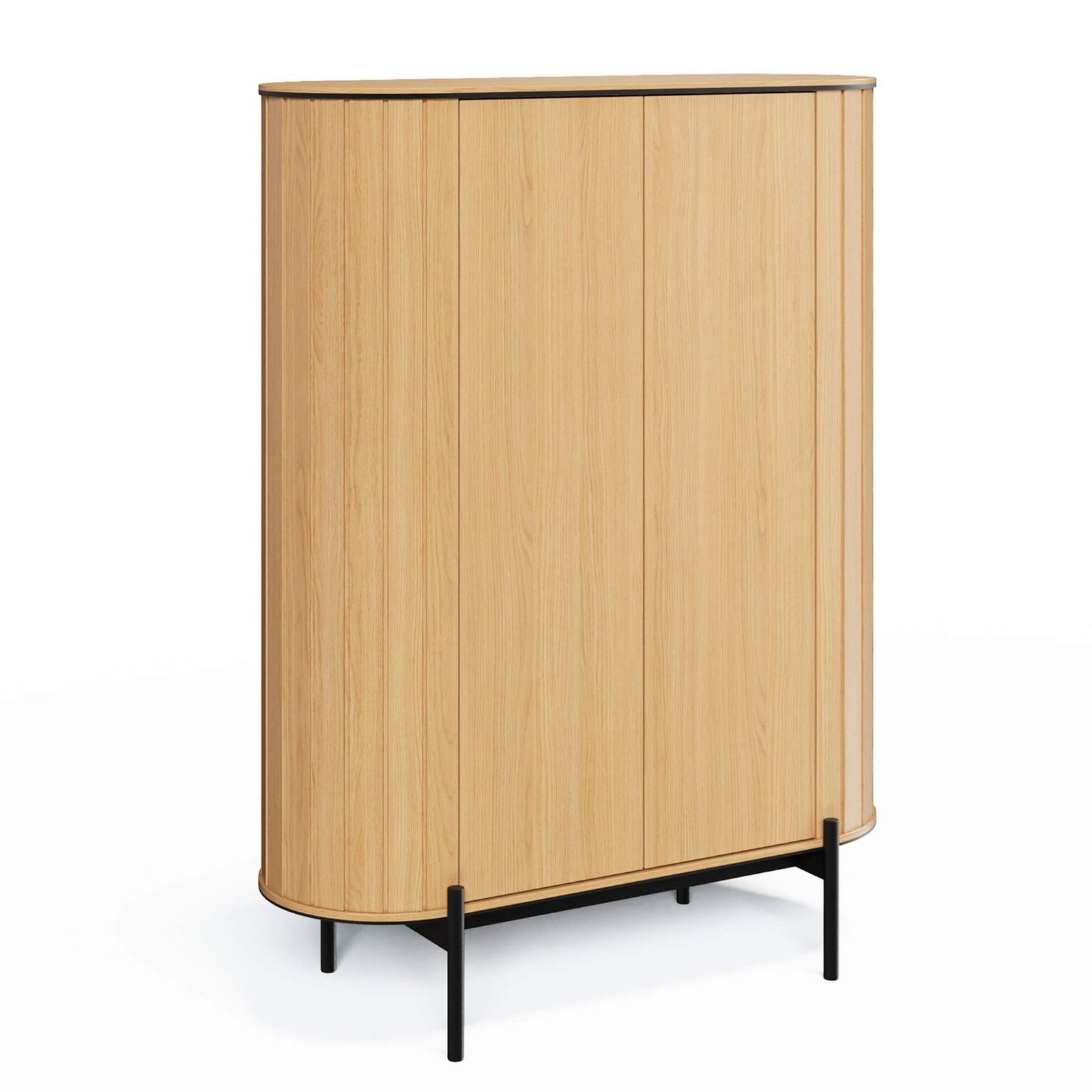 ROTTO RT-01 tall chest of drawers with 2 drawers | Vincenza oak, eucalyptus