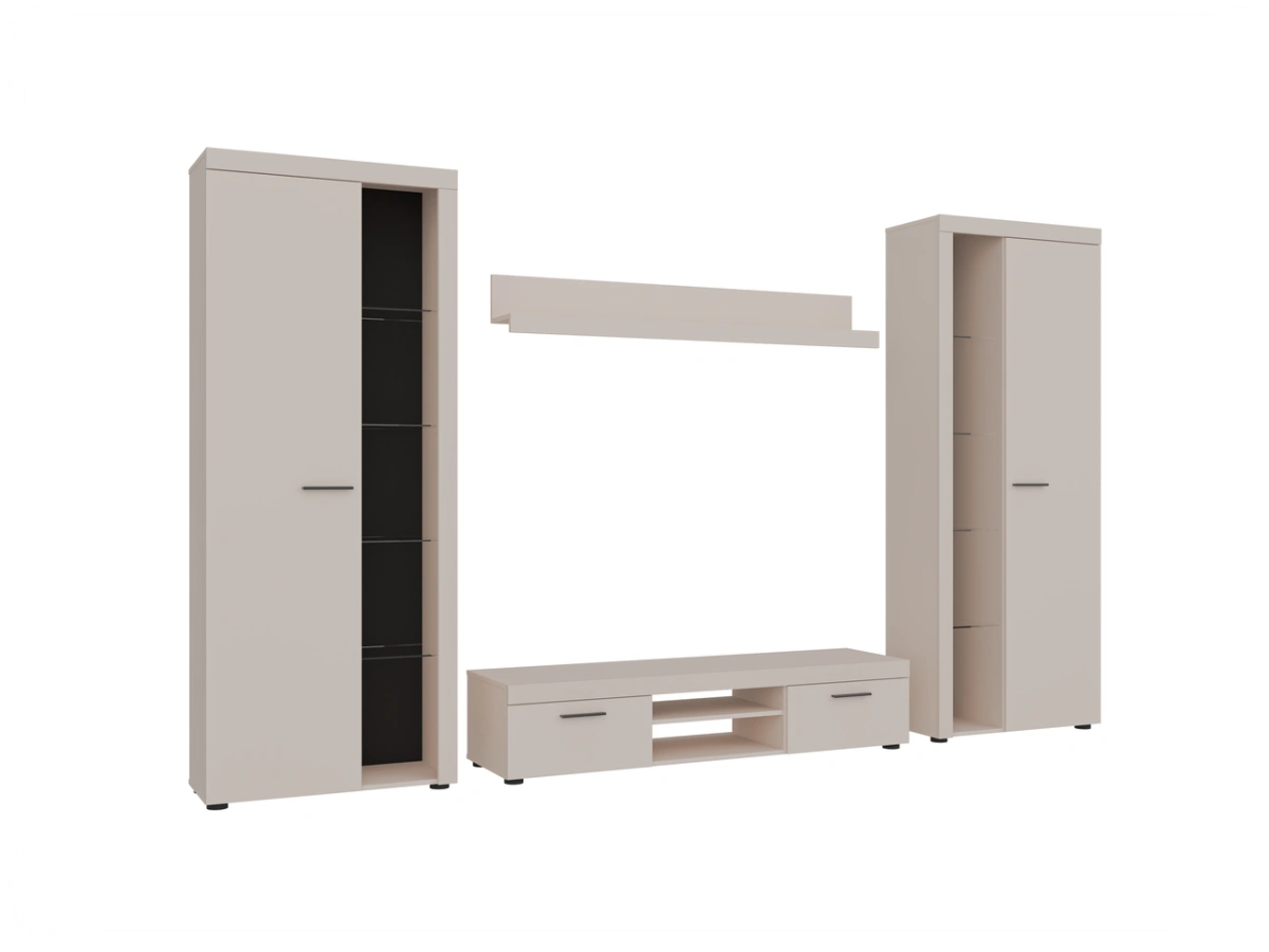 Rumba XL wall cabinet, beige - Image 6