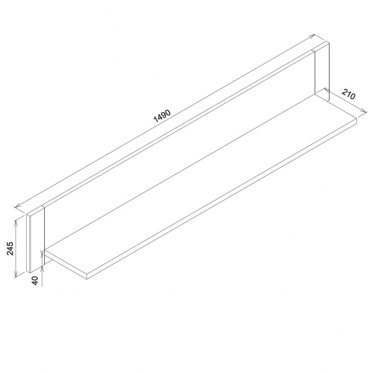YORK Y10 HANGING SHELF - Image 2