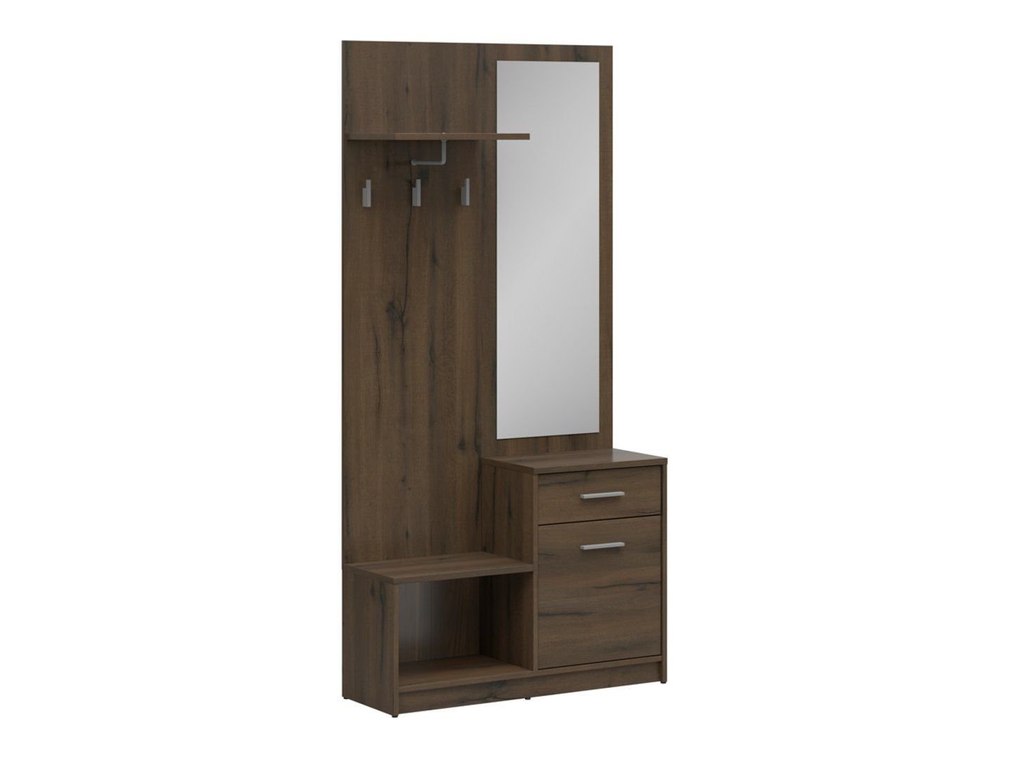 NEPO PLUS hallway set 90 cm, noble oak