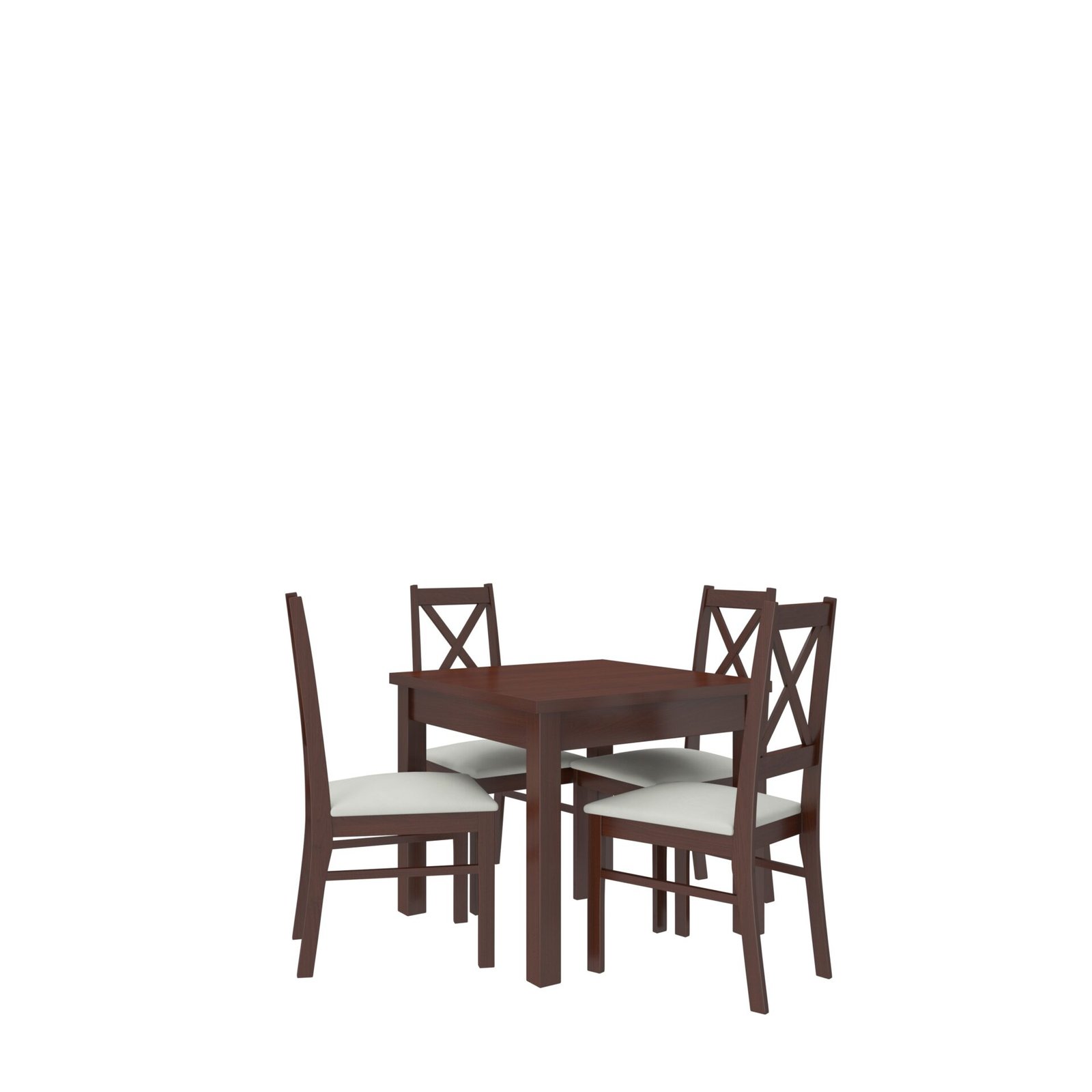 RODOS 38 Dark Walnut ADRK Table and Chair Set