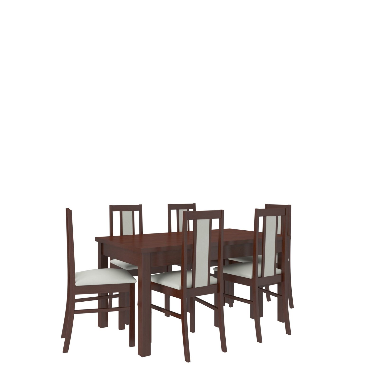 RODOS 52 Dark Walnut ADRK Table and Chair Set