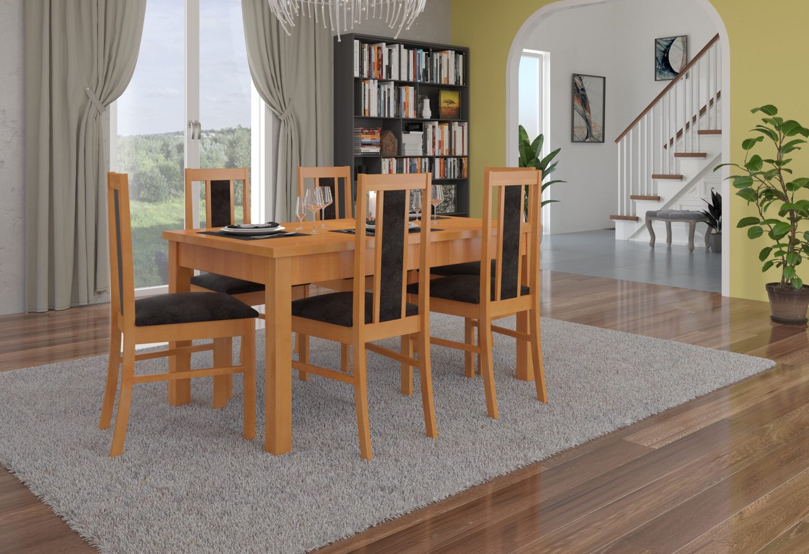 RODOS 52 Alder ADRK table and chair set - Image 2