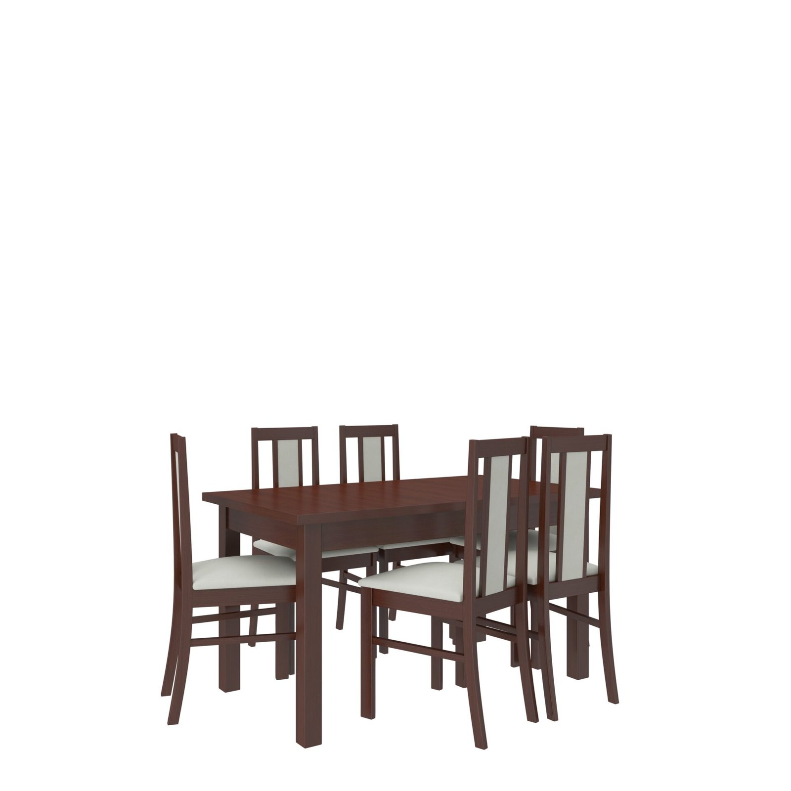 RODOS 59 Dark walnut ADRK table and chair set