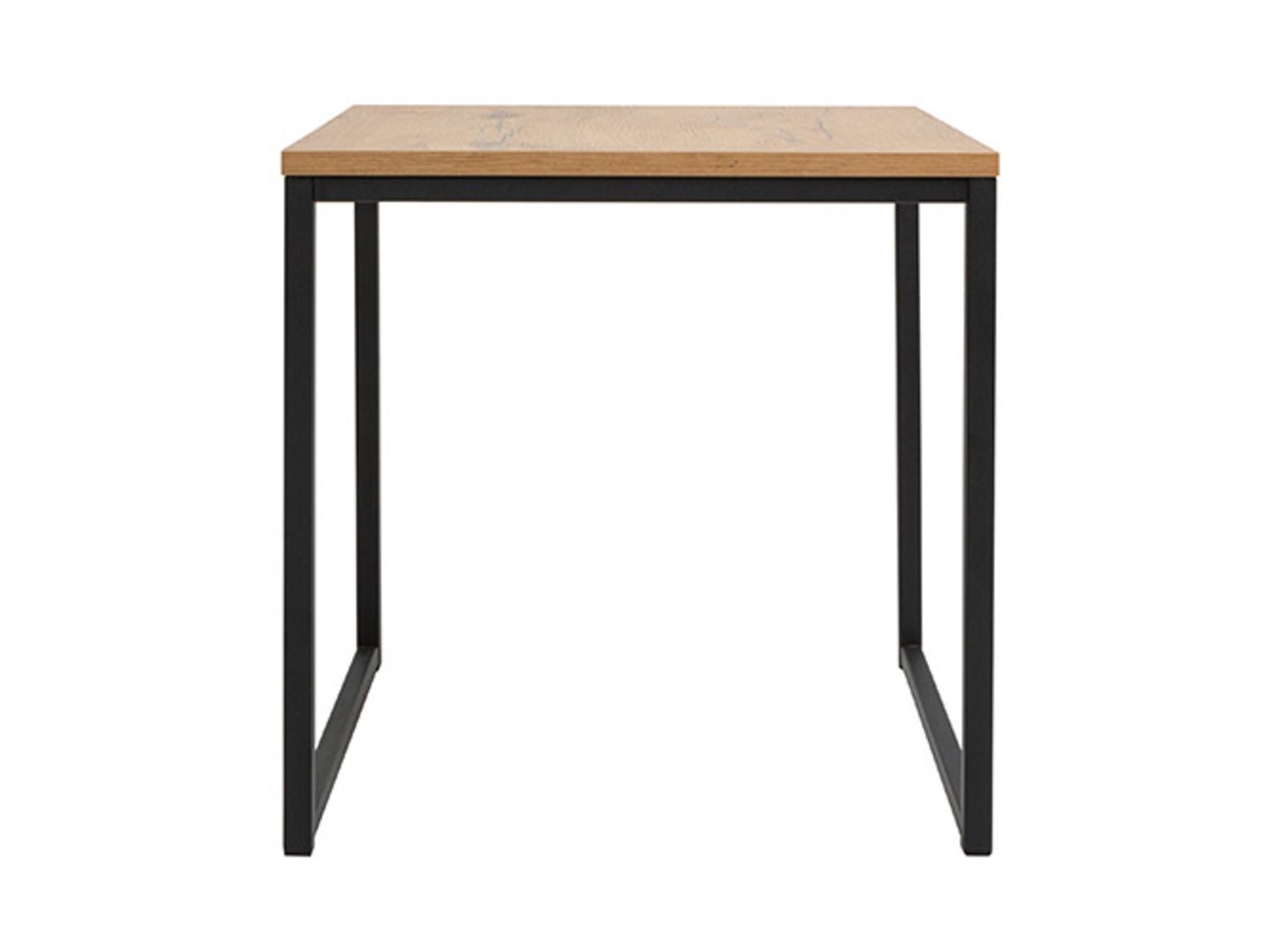 AROZ loft table set, 40/50 cm, oak imitation, black - Image 2