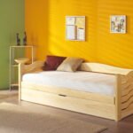 OLGA bed with storage box 80x181 cm