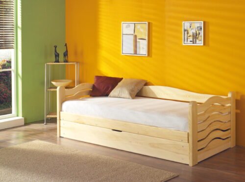 OLGA bed with storage box 80×181 cm