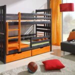 ROLAND bunk bed with drawers 90x200 cm