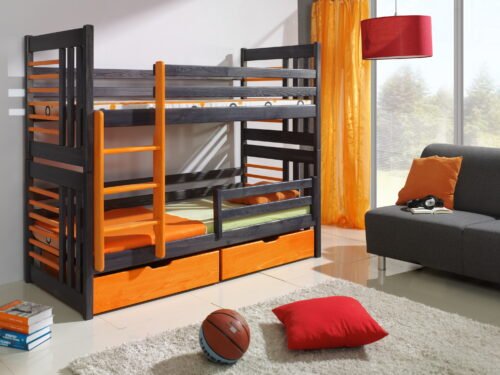 ROLAND bunk bed with drawers 90×200 cm