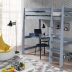 MILOSZ bunk bed with mezzanine 80x200 cm