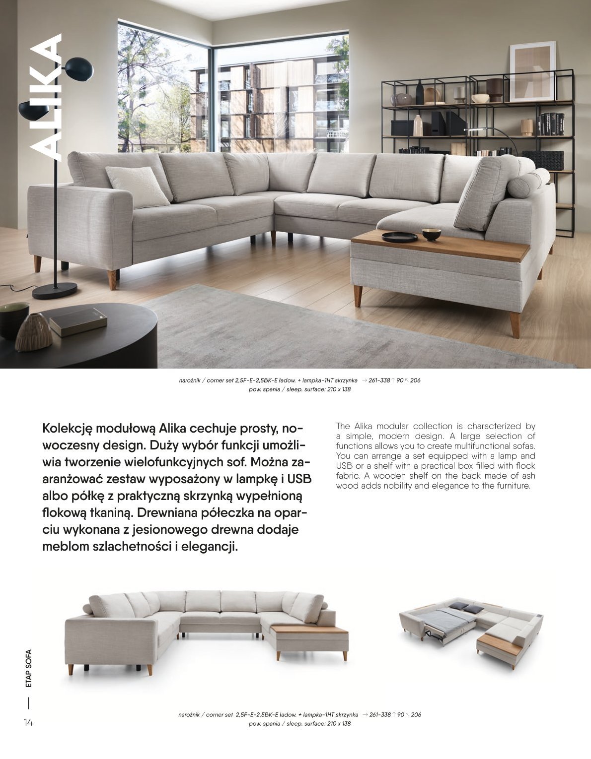 ALIKA corner sofa 1HT_BK_box-E-2.5F K/D shelf Etap sofa - Image 10