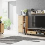 Furniture wall DAR II with chest of drawers