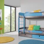 NATU II bunk bed with drawers – for 2 persons 90x200 cm