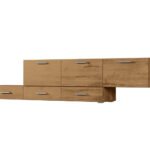 Freestanding or wall-mounted modular chest of drawers 180–240 cm, Dab Lancelot -MULTI SMART