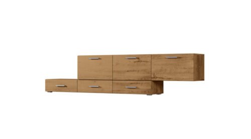 Freestanding or wall-mounted modular chest of drawers 180–240 cm, Dab Lancelot -MULTI SMART