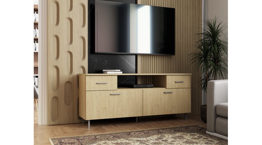 150 cm freestanding TV cabinet