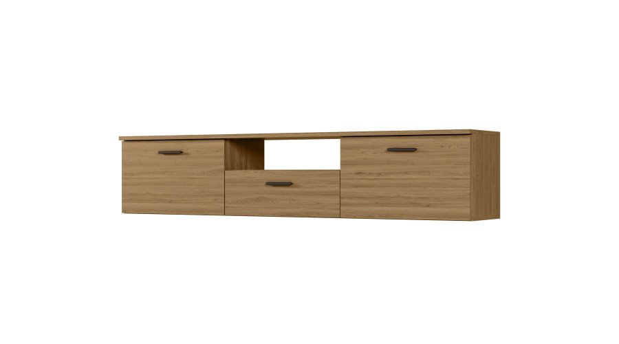 TV cabinet for a room with a 180 cm TV, hanging or freestanding - Image 3