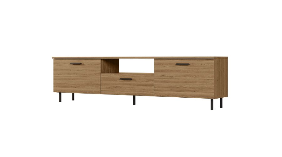 TV cabinet for a room with a 180 cm TV, hanging or freestanding - Image 4