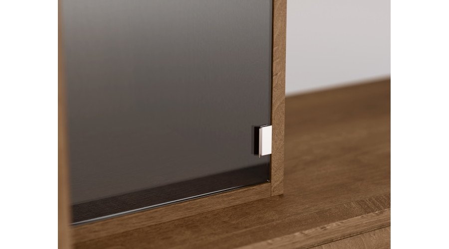 Modern wall cabinet with spacious cabinets and TV cabinet, 380 × 240 cm, Dab Lefkas – NESTO - Image 7
