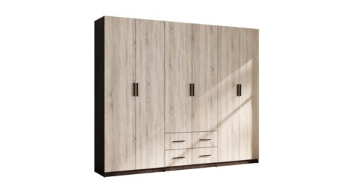 Modular wardrobe 260 cm Sonoma Light – MAX Premium set