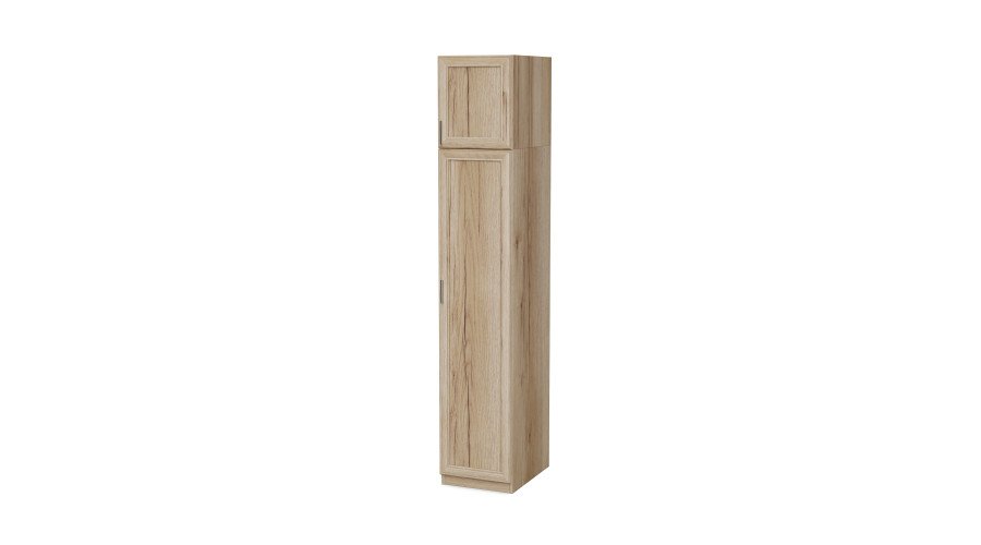 434 column with clothes rack and shelves