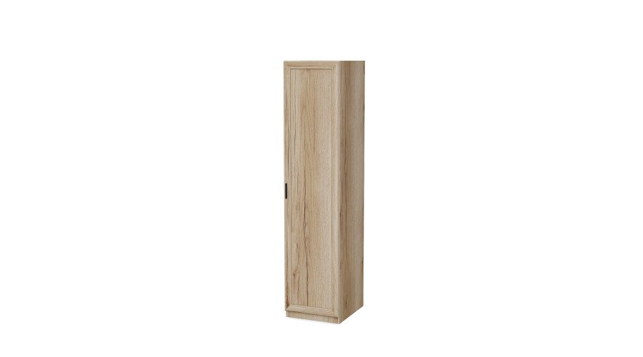 50 columns with a rod and shelves - a great extension of your closet