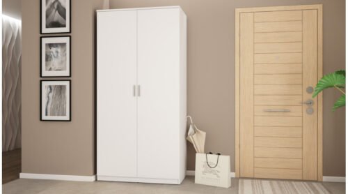 Wardrobe 100 – hanging rails, shelves